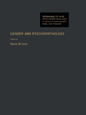 cover image of Gender and Psychopathology